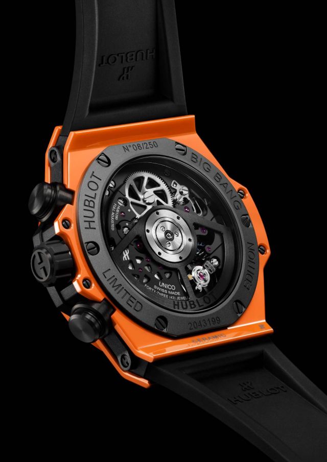 ساعة Big Bang Unico Orange Ceramic
