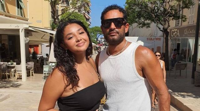 عمرو سعد يحتفل بميلاد ابنته