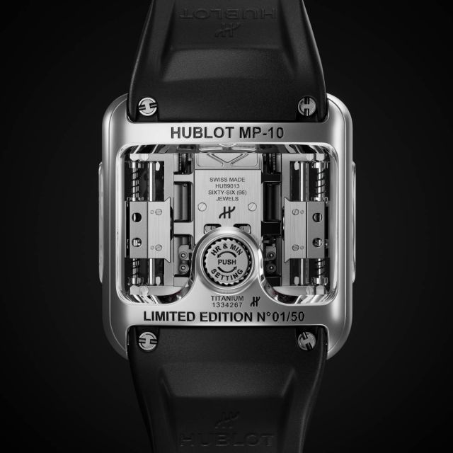 ساعة MP-10 Tourbillon Weight Energy System Titanium
