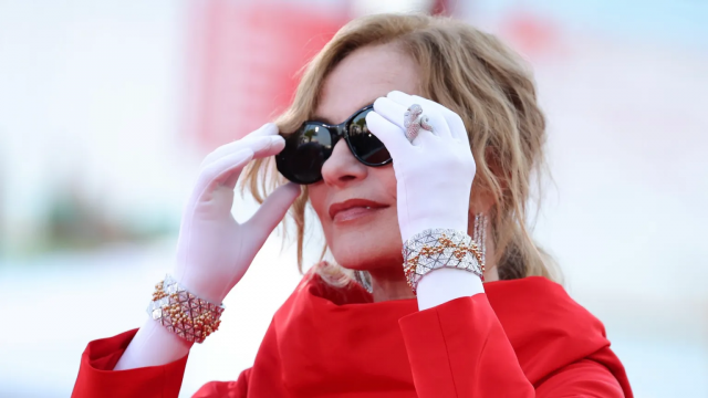 Isabelle Huppert in Cartier