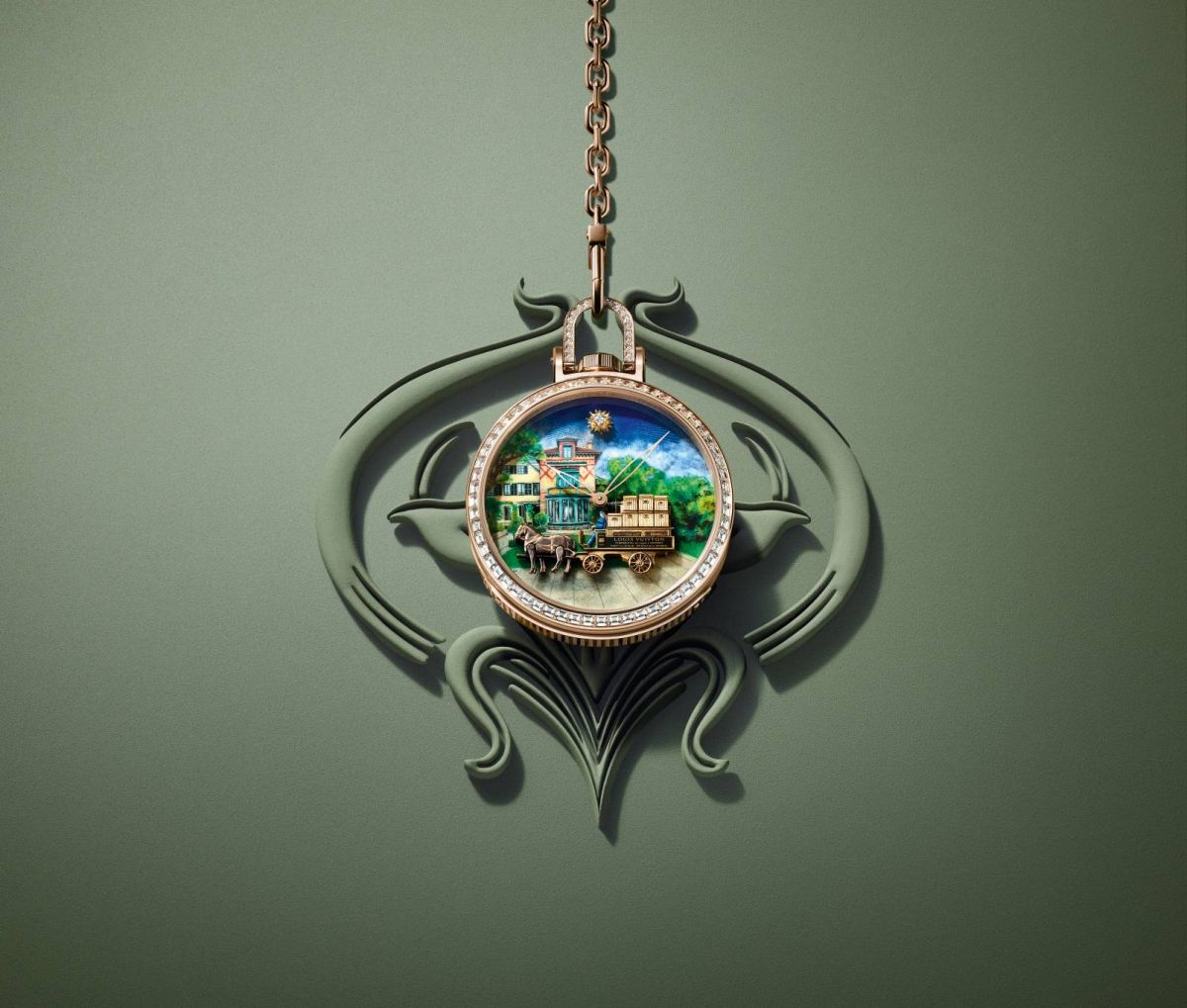 ساعة الجيب Escale à Asnières من Louis Vuitton