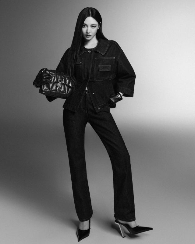 VERSACE FALL WINTER 2024 KLEIO CAMPAIGN NINGNING