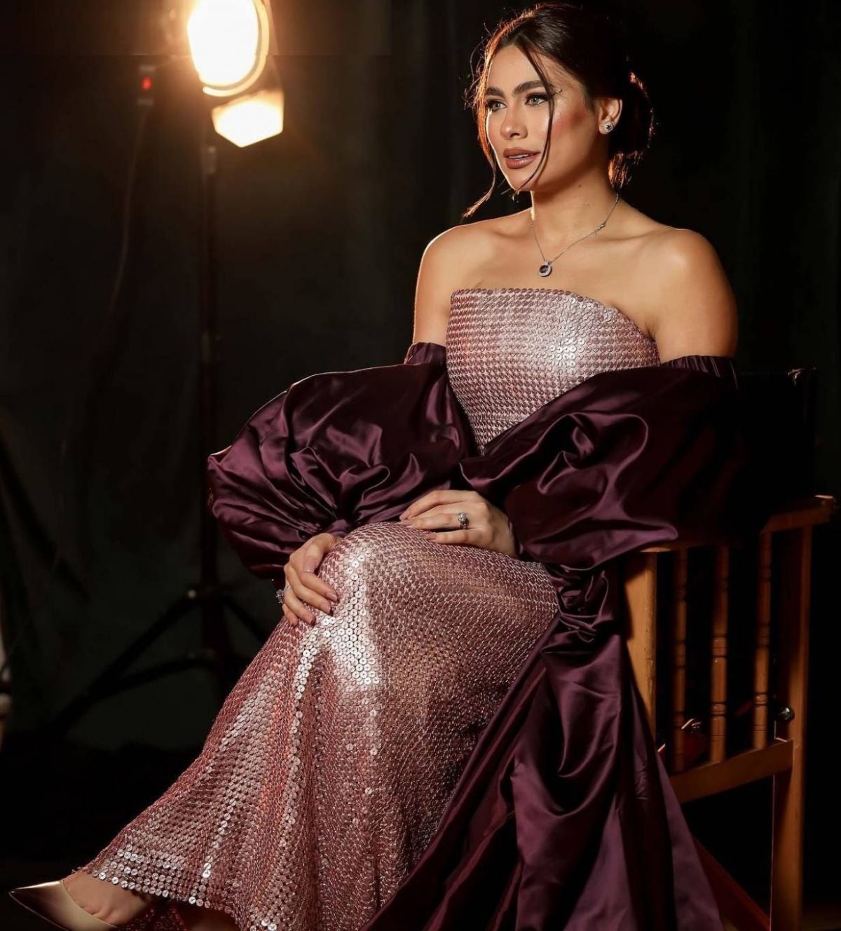 بالصور - هاجر أحمد تعلن حملها الثاني بطريقتها الخاصة