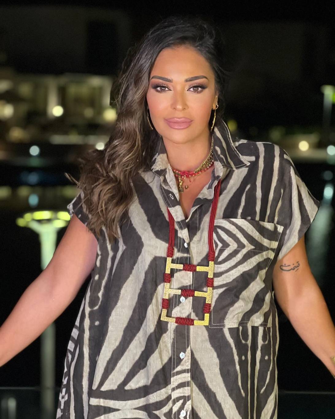 رسالة داليا البحيري خلال تكريمها في 