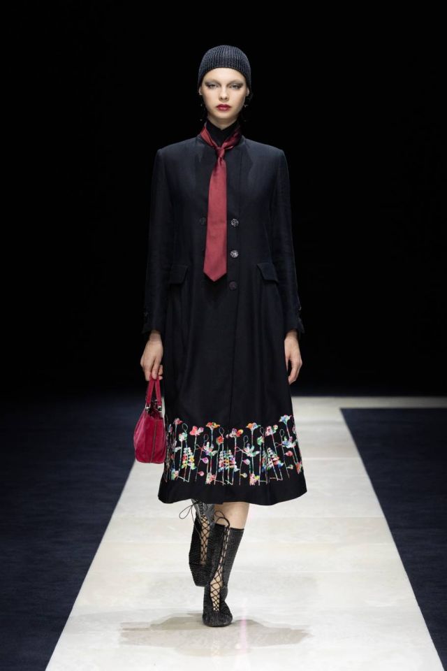 EMPORIO ARMANI SS25 WOMENSWEAR SHOW 