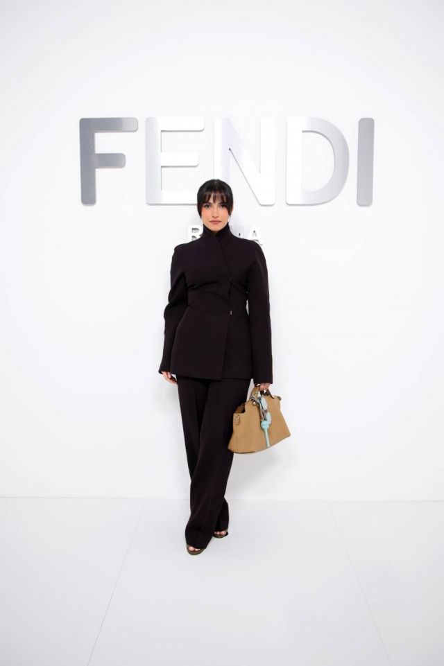 Yusur Al Khalidi at Fendi W SS25