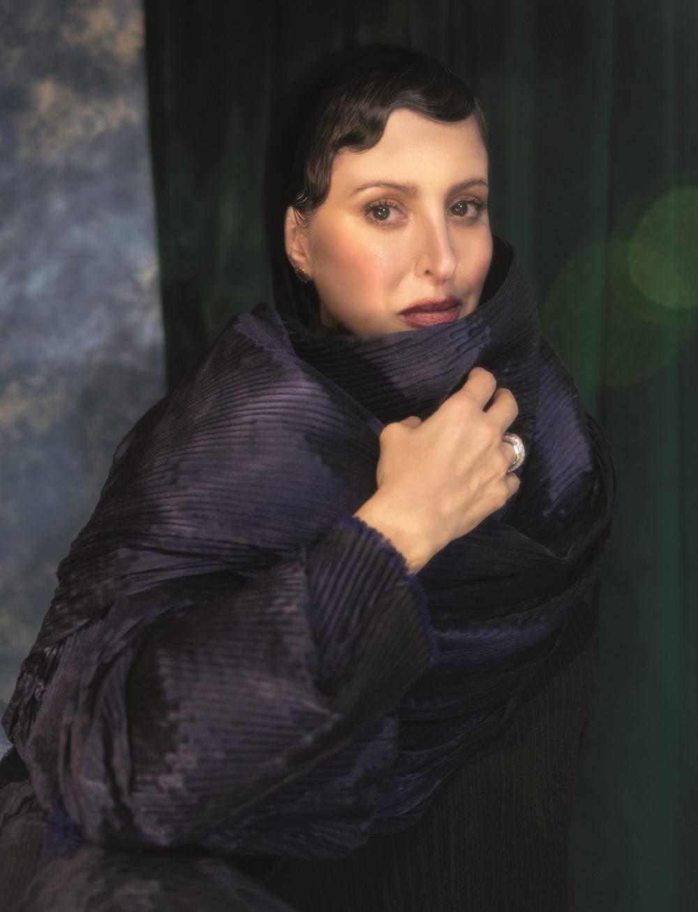 الأميرة نورة الفيصل تحتفل بأحدث مجموعة مجوهرات Asprey x Nuun Feather