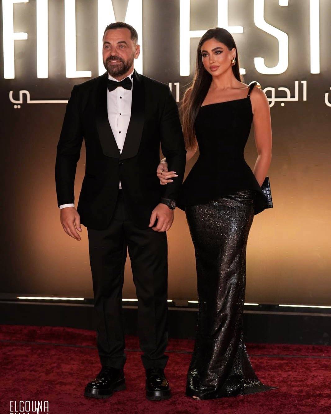 نيكول سعفان تتحدث عن علاقتها بطارق العريان وقصة زفافهما