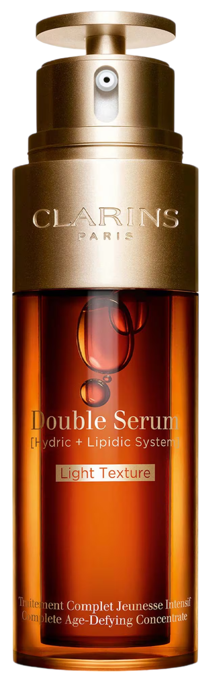 Clarins Double Serum Light Texture Firming & Smoothing Anti-Aging Concentrate Clarins Double Serum Light Texture Firming & Smoothing Anti-Aging Concentrate