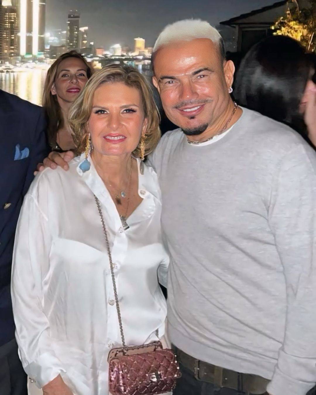 يسرا وعمرو دياب