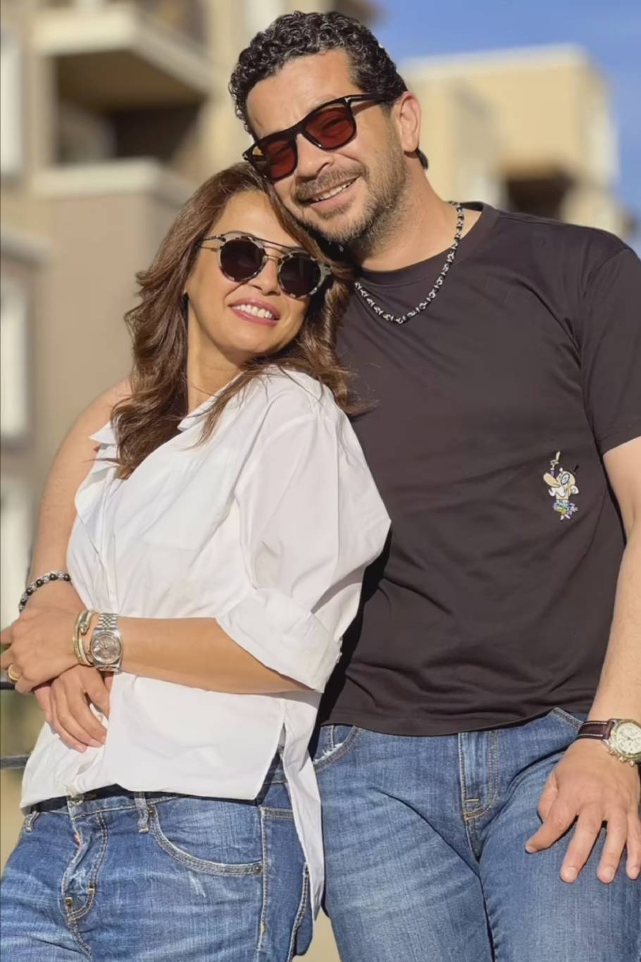 عودة الحديث عن انفصال شريف سلامة وداليا مصطفى