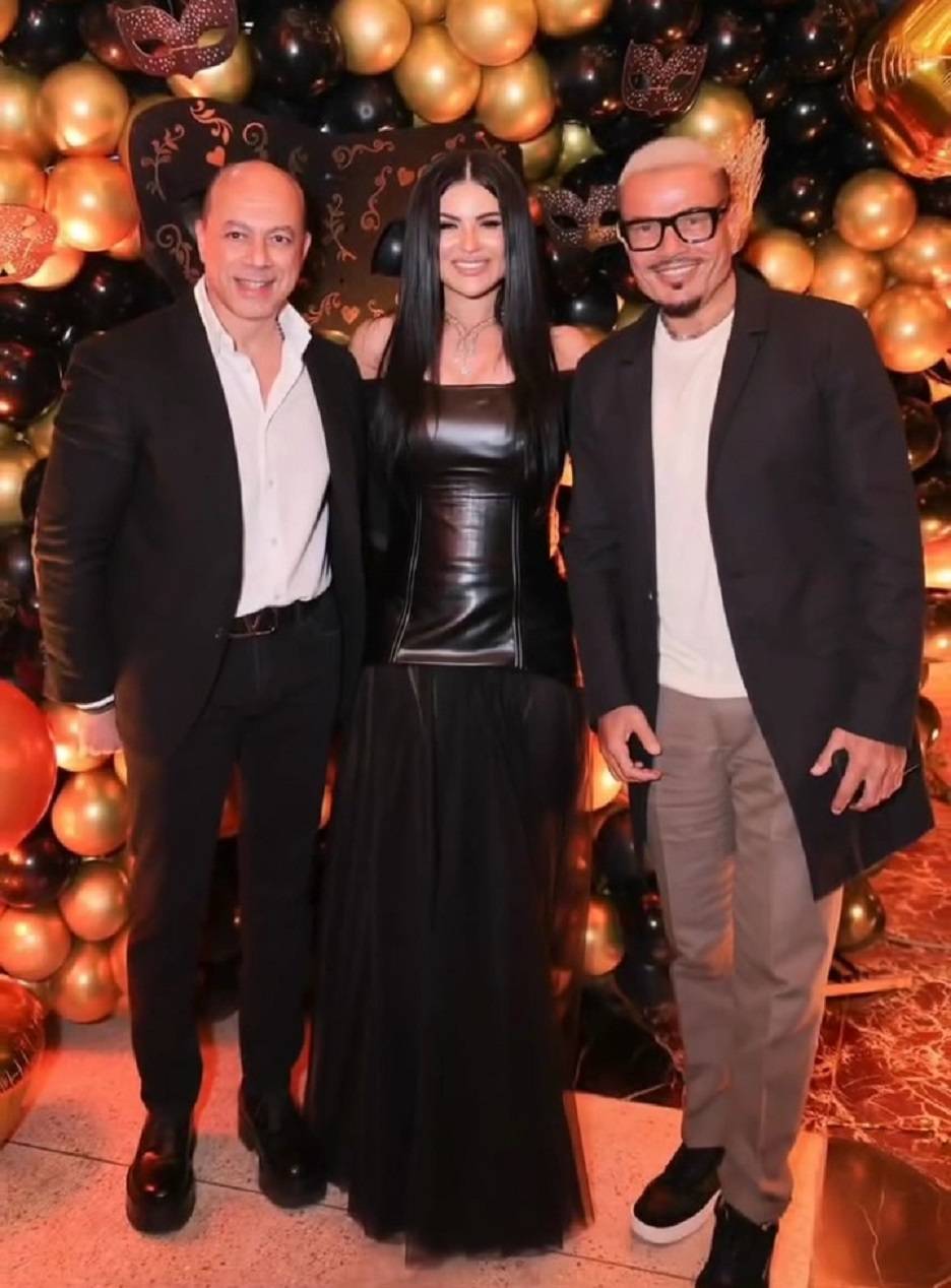 نسرين إمام تحتفل بعيد ميلادها وسط النجوم (صور)