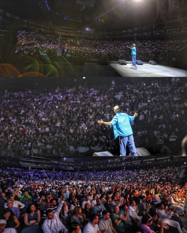 أحمد سعد يغني أمام آلاف الجماهير