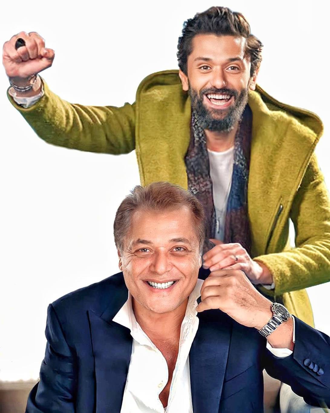 كريم محمود عبد العزيز يُحيي ذكرى والده مستعيناً بالذكاء الاصطناعي