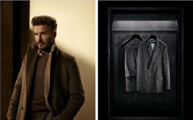 مجموعة Boss بالتعاون مع ديفيد بيكهام لخريف وشتاء 2024