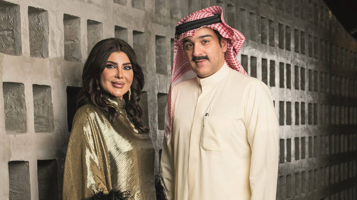 إلهام الفضالة وشهاب جوهر في لقطة رومانسية من سويسرا