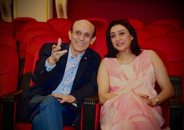 وفاء صادق تحل أزمة محمد صبحي