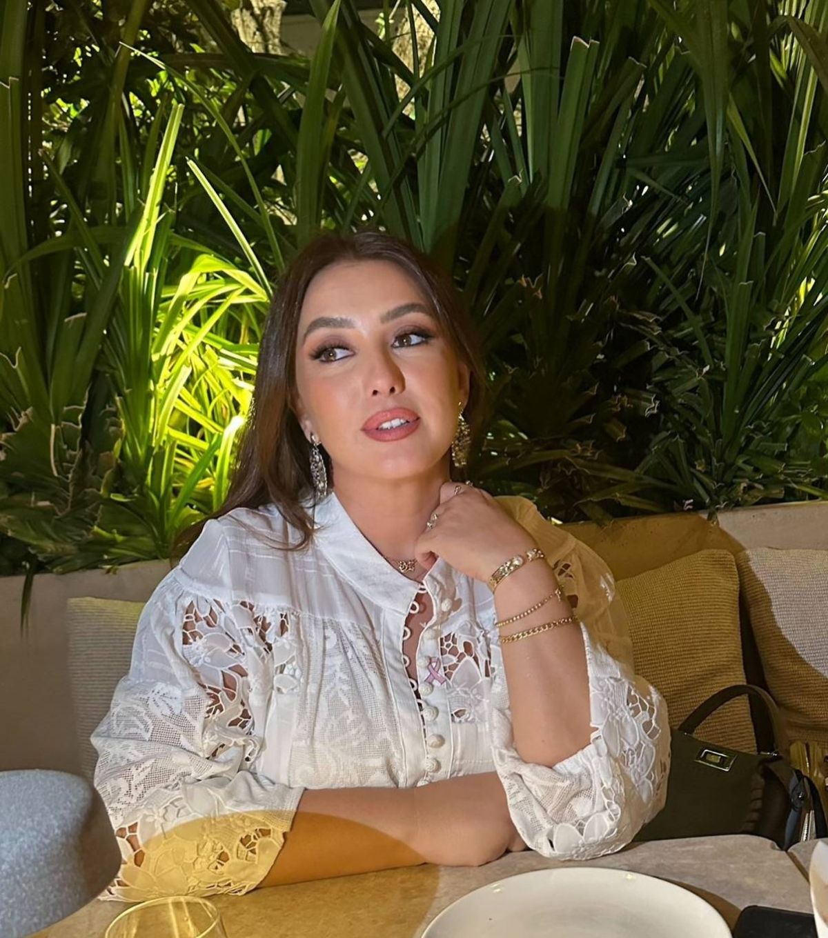 كندة علوش تحتفل بميلاد عمرو يوسف برسالة رومانسية