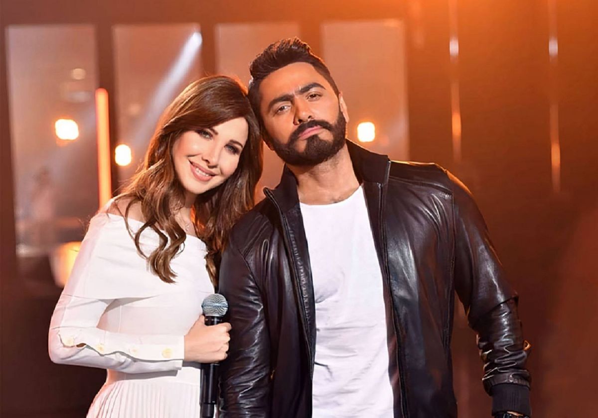 تامر حسني يشوّق جمهوره لحفله مع نانسي عجرم (فيديو)