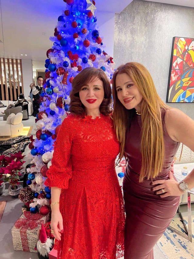 إلهام شاهين وكارول سماحة