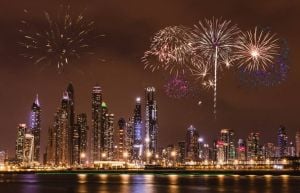 استقبلوا العام الجديد بأروع الاحتفالات في الإمارات