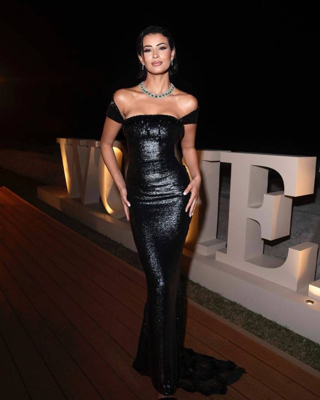 ريم سعيدي بفستان من جورج شقرا 