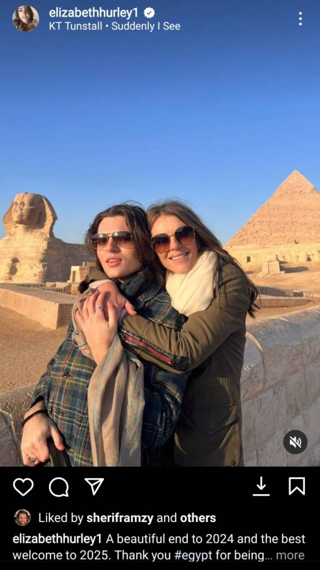 منشور إليزابيث هيرلي