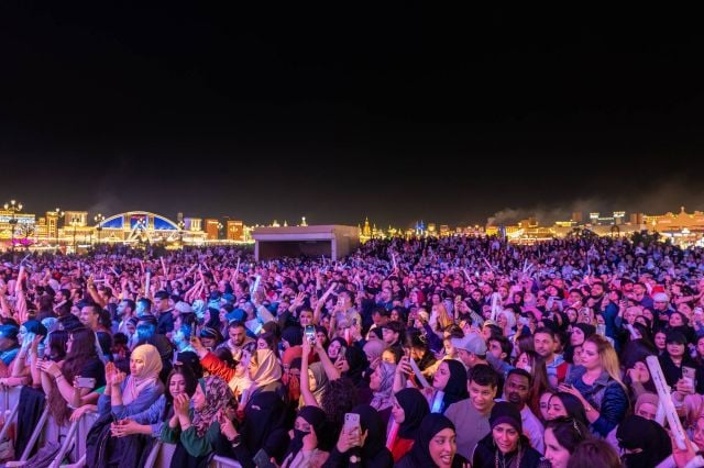 من حفل حسين الجسمي