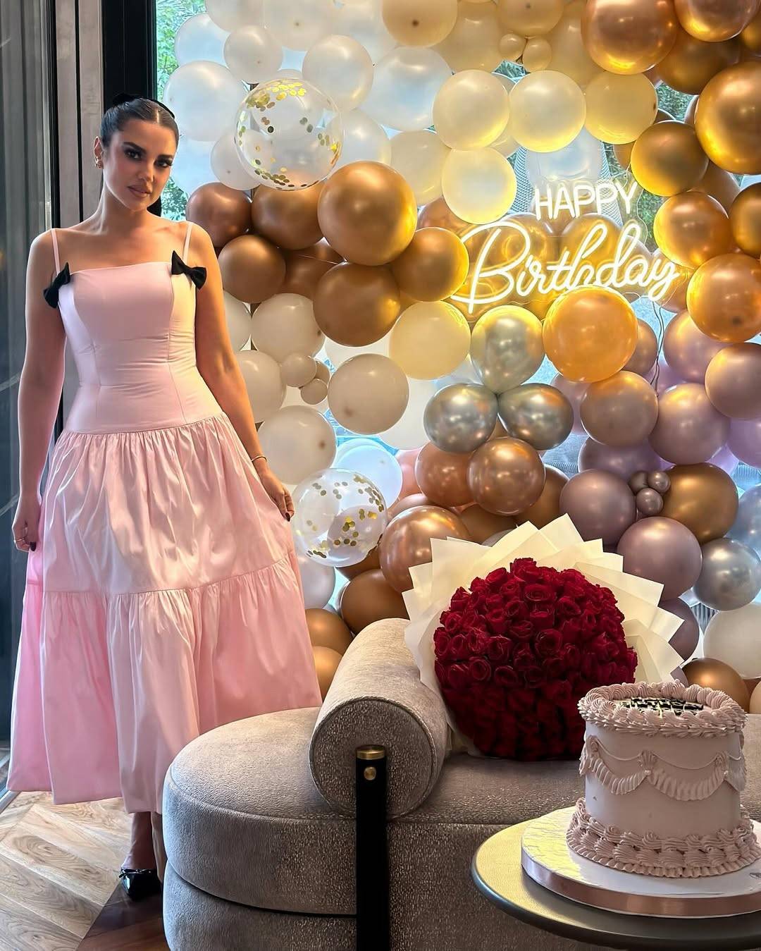 درّة بإطلالة مستوحاة من عالم ديزني في عيد ميلادها