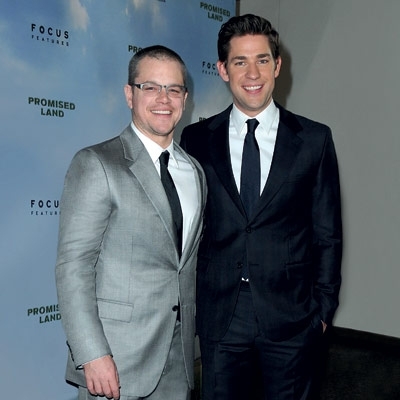 مات دايمون وجون كراسينكي...