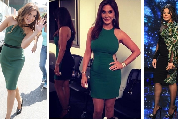 أحلام أم إليسا أم نانسي عجرم، من هي نجمة 'الفستان الأخضر الصغير'؟