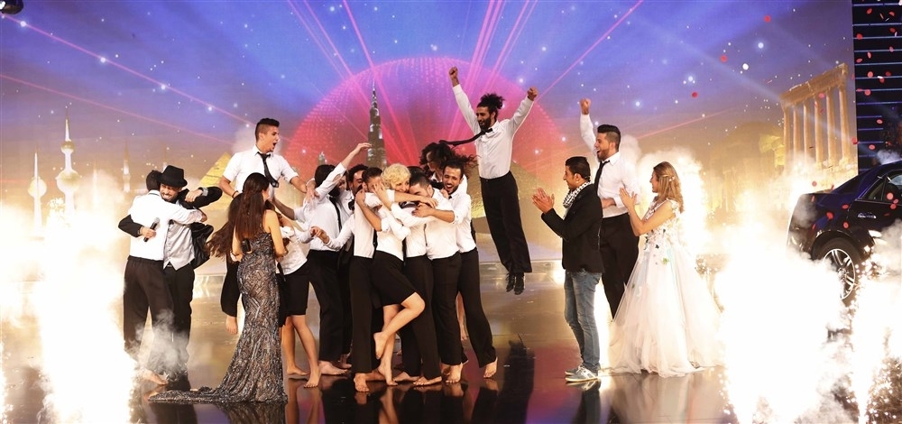 بالفيديو-هكذا احتفلت فرقة Sima بعد فوزها بلقب <strong>Arabs Got Talent 3</strong>