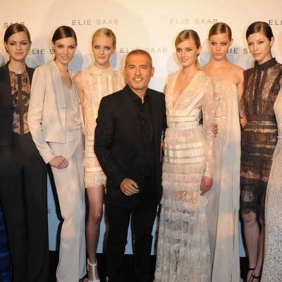 من من النجوم شاهد عرض إيلي صعب؟