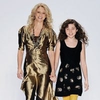 Nanette Lepore وأقمشة مطبوعة بالبنيّ المزركش