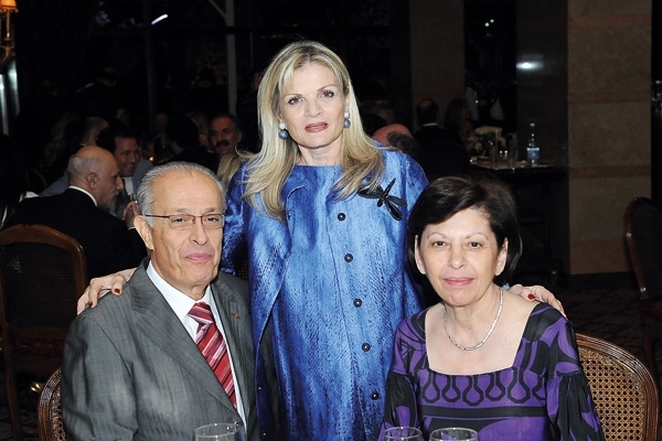 كابي أبي صعب وسامية سعدون حمادة وفرنسوا أبي صعب