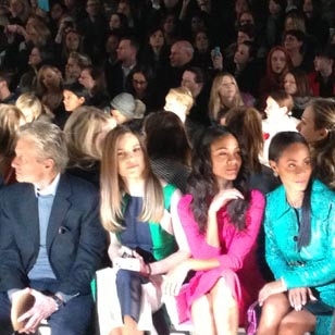 من كان في الصفّ الأوّل في Mercedes Benz Fashion Week