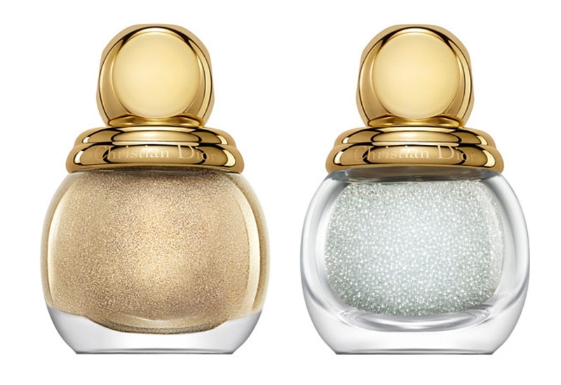 Dior DIORIFIC DUO MANUCURE BIJOU BASE VERNIS OR ET PERLES CRISTAL