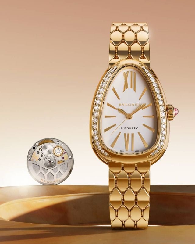 Bvlgari تكشف عن ساعات Serpenti بحركية أوتوماتيكية جديدة