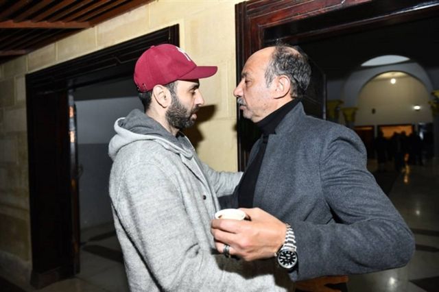 أحمد الشامي يواسي أحمد فهيم