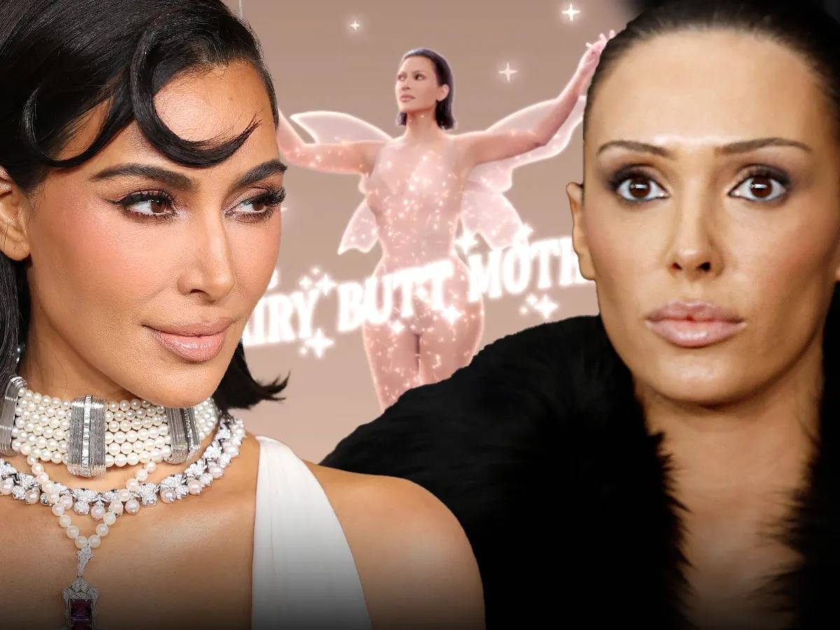 كيم كارداشيان تنسخ إطلالة بيانكا سينسوري العارية