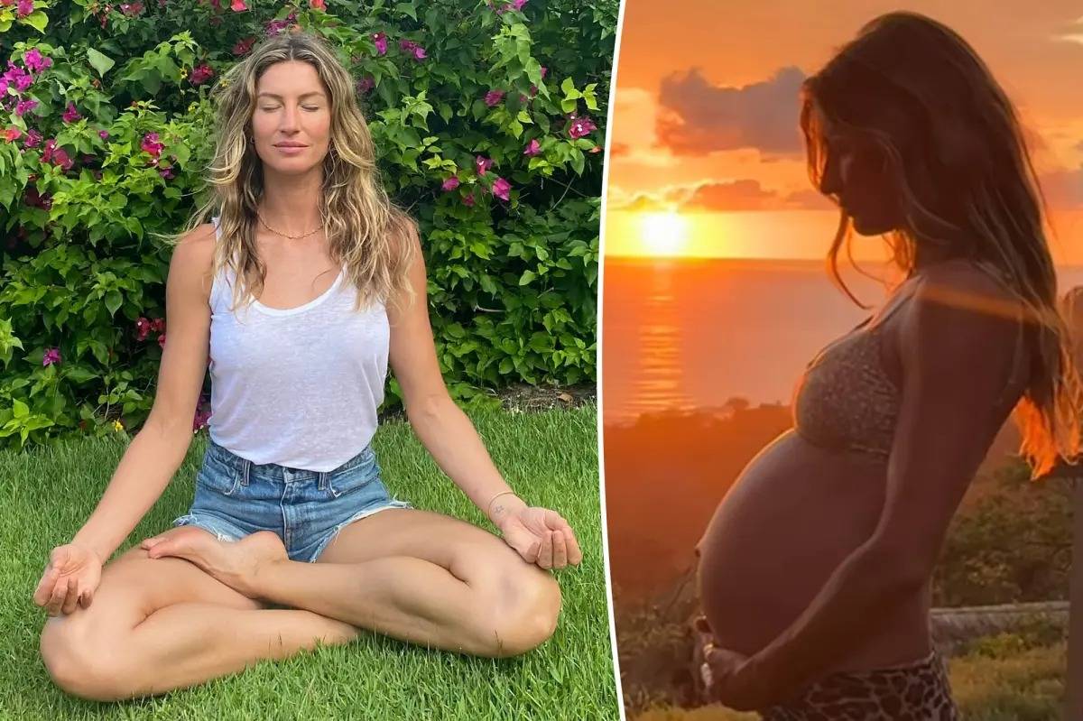 جيزيل بوندشين تضع مولودها الثالث