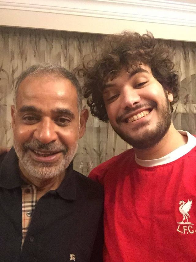 محمود البزاوي ونجله أكرم