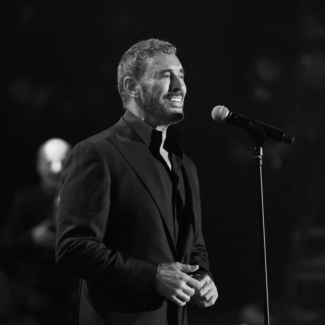 ظهور نادر لنجلَي كاظم الساهر ... هكذا أصبحا