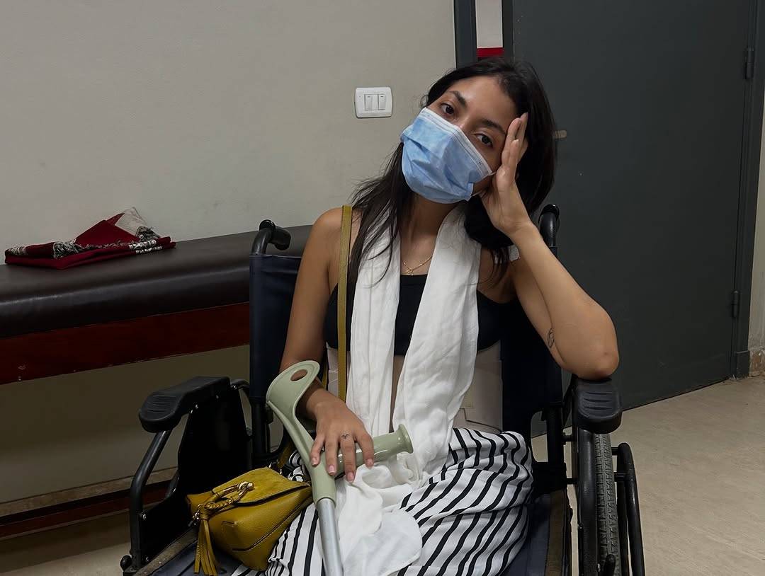 مي الغيطي تعترف بتعرضها لحادث خطير وإصابات صعبة (فيديو)