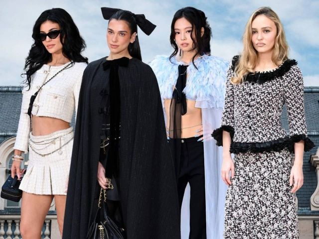 كايلي جينر الأجرأ في عرض Chanel أمام أناقة ليلي روز وباميلا أندرسون