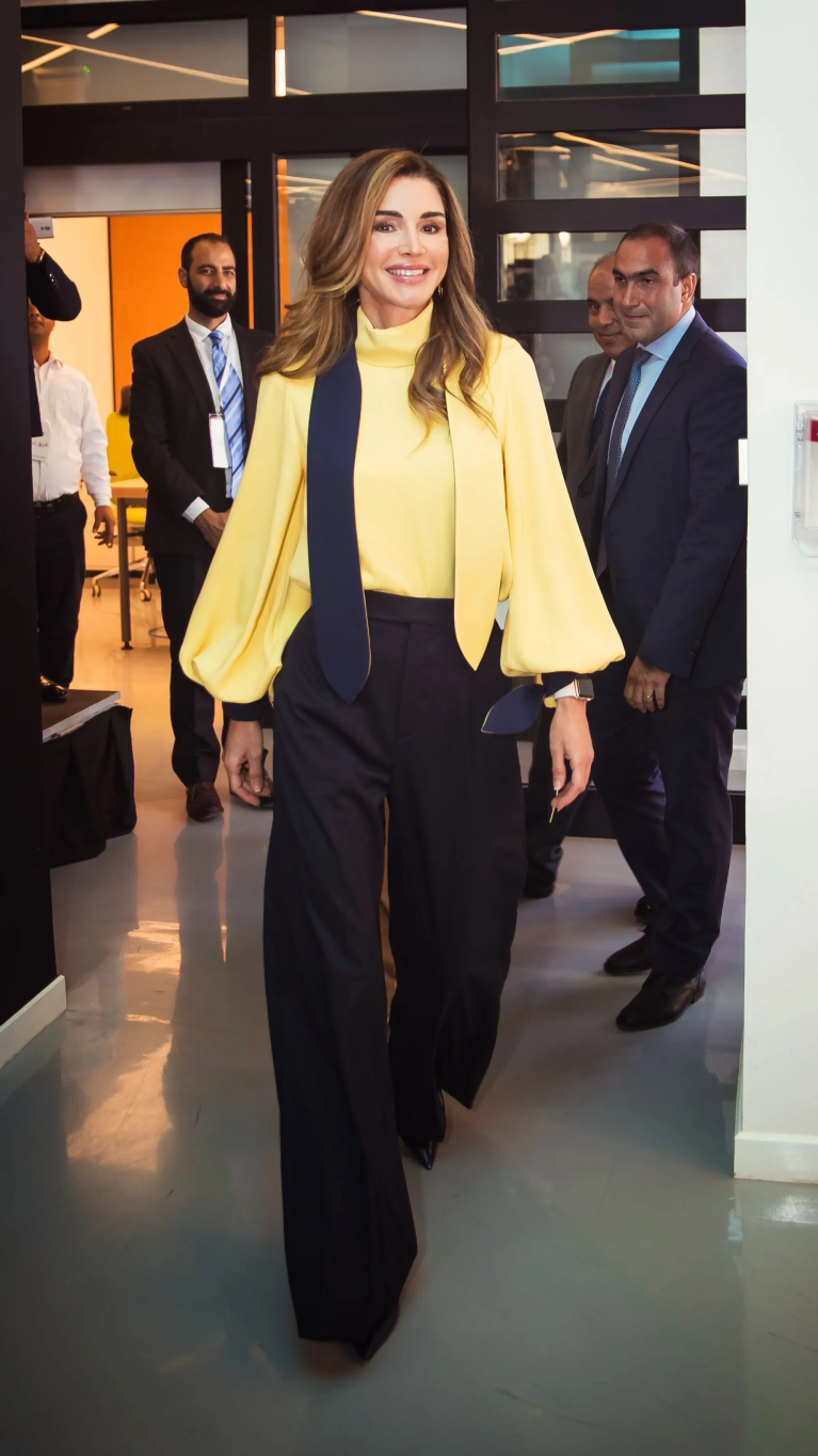 الفارق والمشترك في أزياء الملكة رانيا وميلانيا ترامب