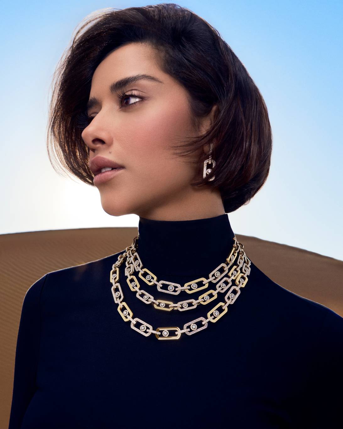 بلقيس فتحي تتألق بمجموعة Messika الرمضانية