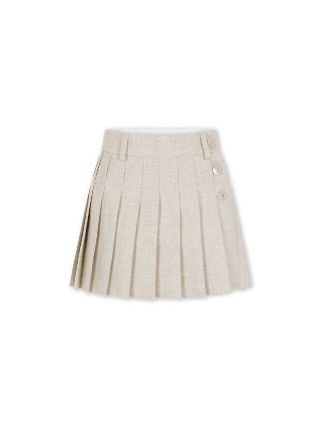  Mix grey mini pleated skirt 790€
