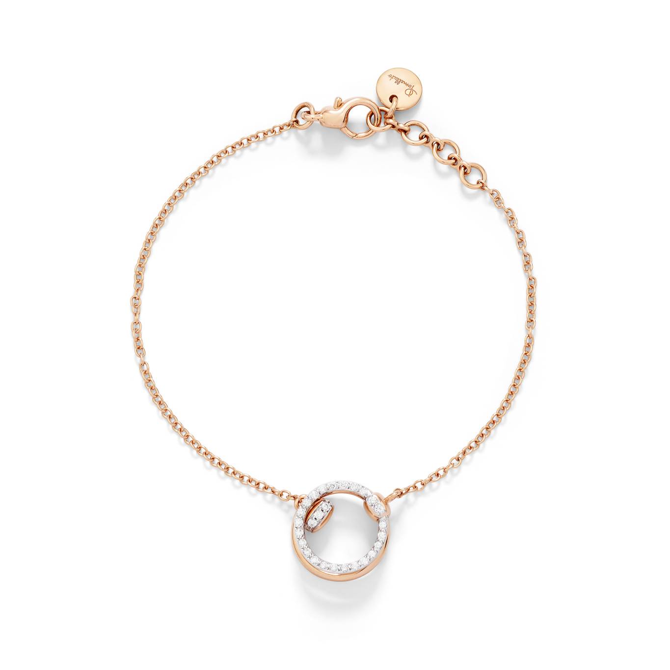 POMELLATO TOGETHER BRACELET IN ROSE GOLD WITH DIAMONDS POMELLATO TOGETHER BRACELET IN ROSE GOLD WITH DIAMONDS