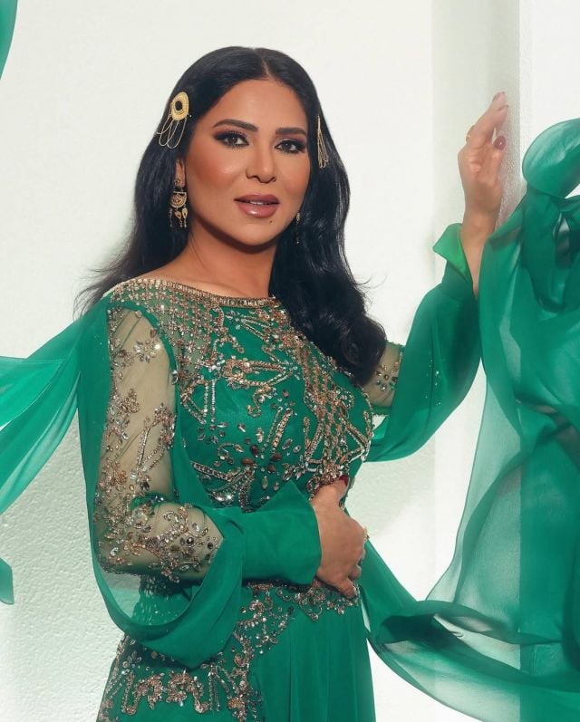 نوال في احتفالات يوم التأسيس السعودي بتصميم رامي سلمون 